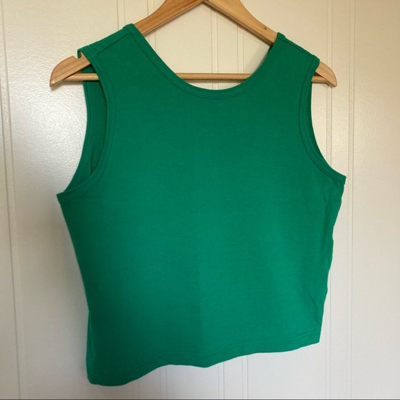 Gorman scoop tank top in green - size 10 - Picture 10 of 10